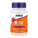 قرص مکیدنی ویتامین B‑12 ناو فودز 100 عددی | NOW Foods B-12 100 Lozenges