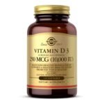ویتامین D3 سولگار ۱۲۰ عددی -  Solgar vitamin D3 10000iu