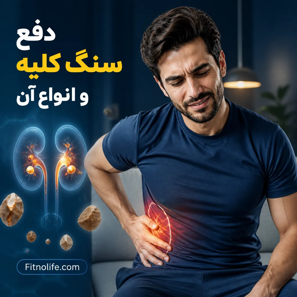 دفع سنگ کلیه و انواع آن - فیتمن
