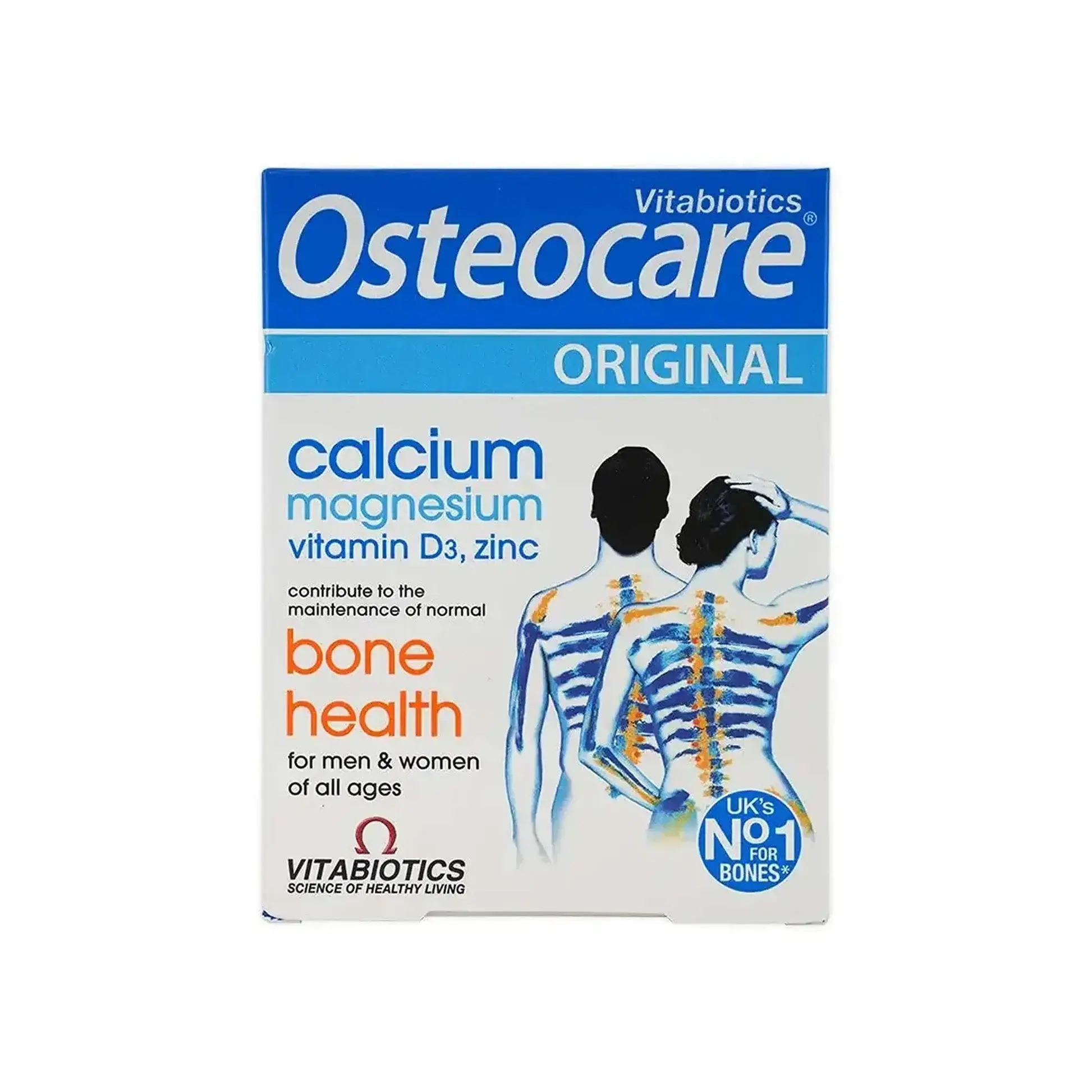 مکمل استئوکر ویتابیوتیکس اورجینال 30 عددی | Vitabiotics Osteocare