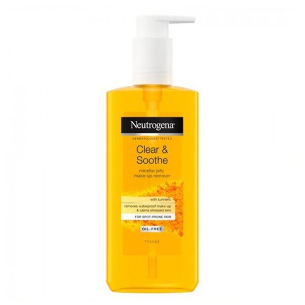 ژل میسلار زردچوبه ژل میسلار زردچوبه نوتروژینا 200 میل | Neutrogena Clear & Soothe Micellar Jelly